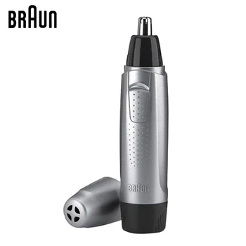 

Braun Exact Series EN10 Ear Nose Trimmer Power Face Hair Removal Machine Clipper Precise Safe Washable Use AA Battery