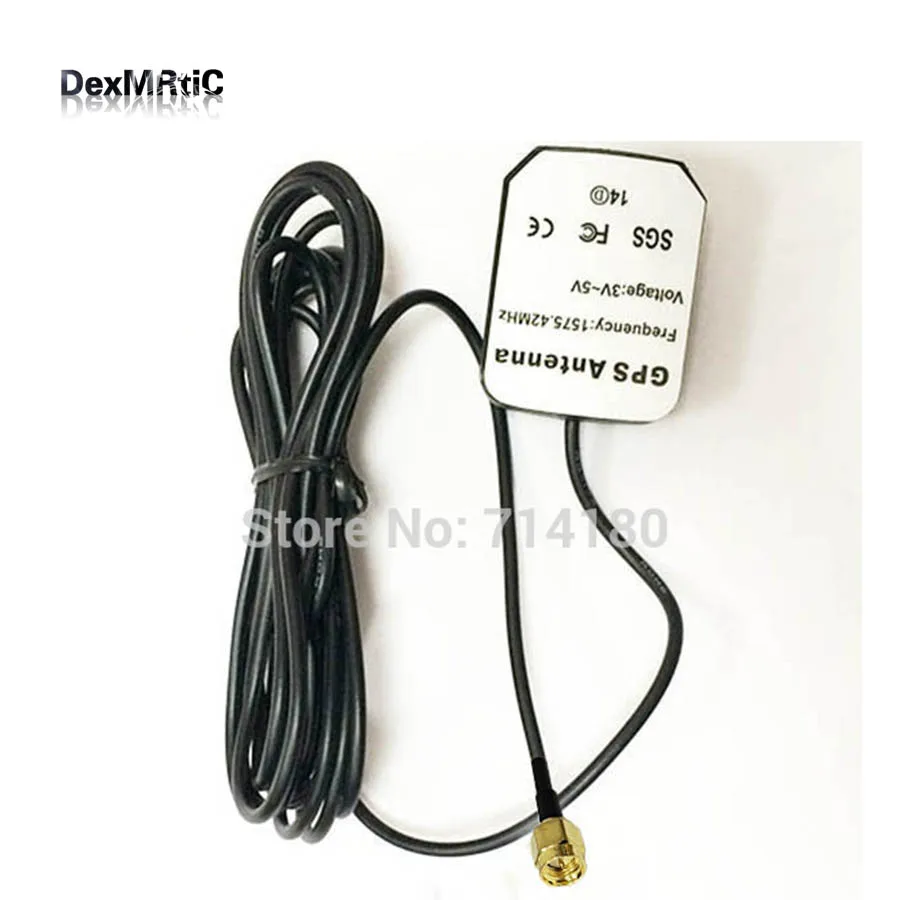 

Car GPS Antenna Aerial With SMA Connector & 3M Extension Cable For Alpine Falcom FTech