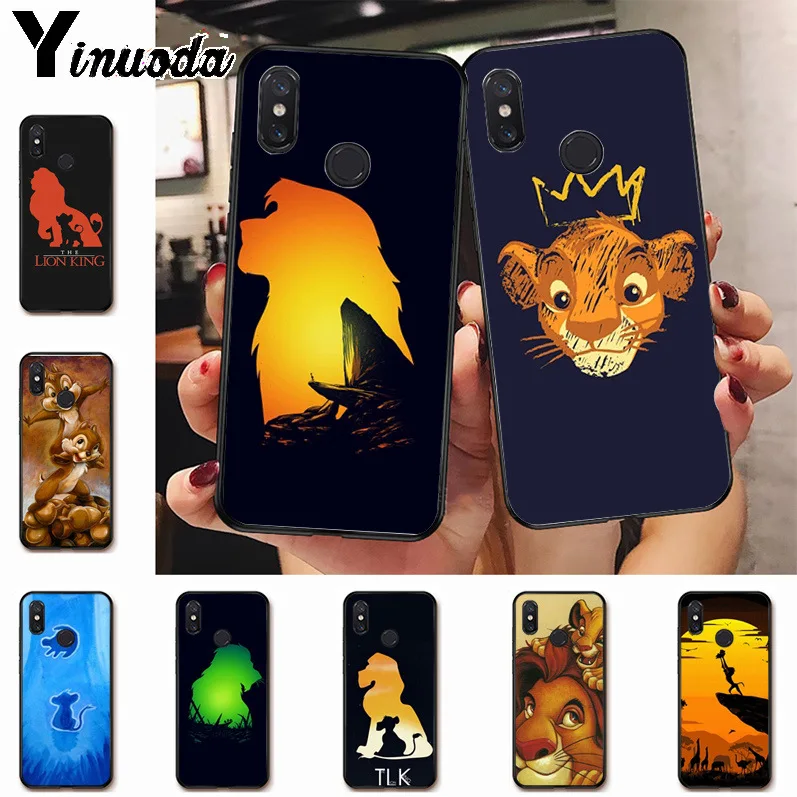 

Ynuoda Lion King Simba Remember Who You Are Luxury Fashion Phone Case for xiaomi mi 8se 6 note2 note3 redmi 5 plus note5 cover