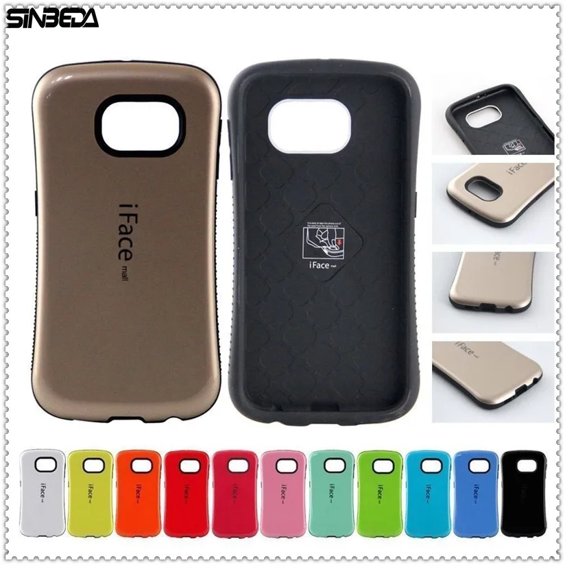 

Sinbeda iFace mall Case Gel Shock-Absorbing Bumper PC+TPU Back Cover Mobile For Samsung Galaxy Note 2 Note 3 Note 4 5 8 Case