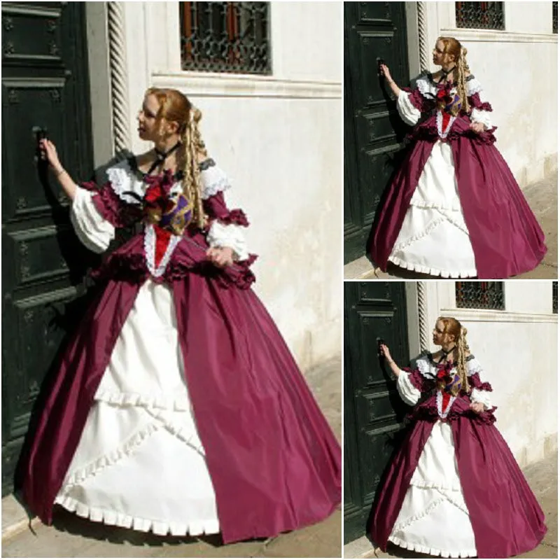 SC 242 Victorian Gothic Vintage font b Dress b font Halloween Theater Movie font b dresses