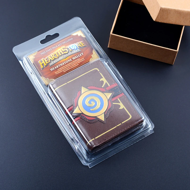 Мужской кошелек Hearthstone Heroes of Warcraft мужской на заднюю панель Кошелек для монет