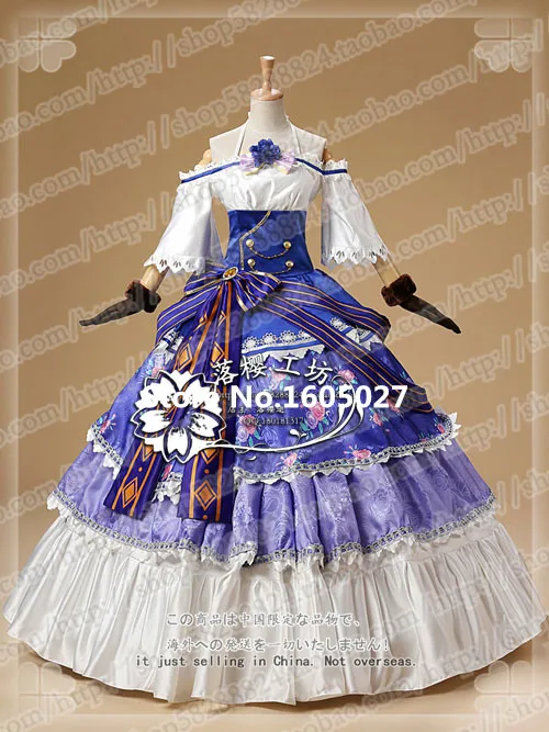 Аниме Love Live! Костюм для косплея Sonoda Umi экшн-фигурка форма пробуждения вечерние