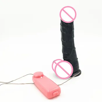 Black Realistic Big Dildo 360 Rotation Vibration Huge Penis with Sucker G-Spot Vibrators Adult Products Sex Toys for Women 4