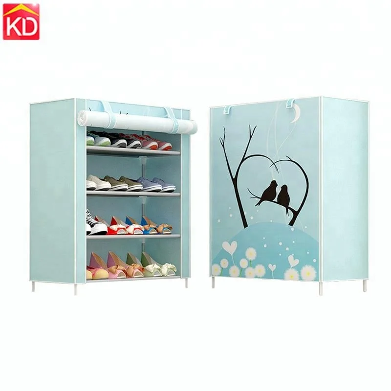 

Kaidi Multi-layer space saving shoes storage furniture adjustable shoes storage organizers shoes diaplay shelf Door Shoe rack