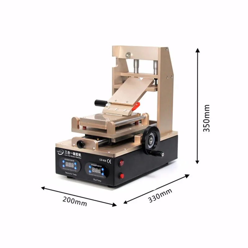 110 В/220 В 3 в 1 Вакуумный ЖК-экран сепаратор/подогреватель/ОСА клей очиститель для поляризационного устройства сотовый телефон экран Ремонт