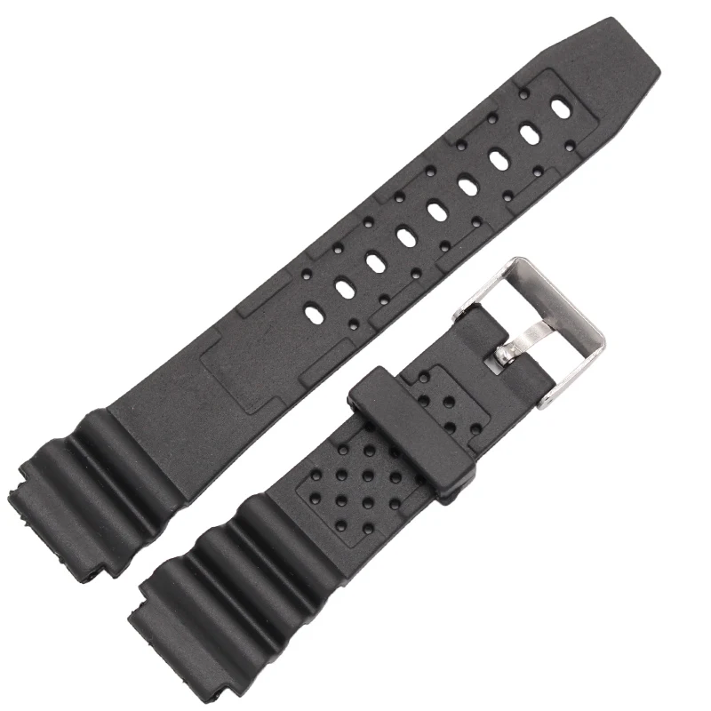 18 мм 20 мм 22 мм резиновые Ремешки для наручных часов высокого качества мужские спортивные силиконовые ремешки для часов Casio аксессуары для часов