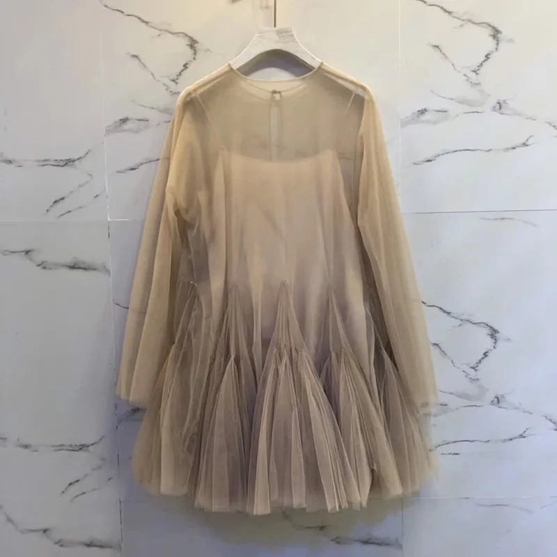 Женское шелковое платье с длинным рукавом 2019|lace dress|dress dress dressdress lace |