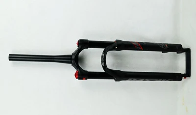 Велосипедная вилка 26 27,5 29 er дисковый тормоз с дистанционным управлением через плечо для горного велосипеда MTB, амортизирующая Велосипедная вилка с воздушным амортизатором, 39,8 1-1/2 HL/RL - Цвет: 27.5HL matte black