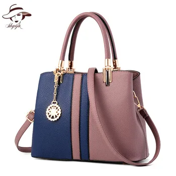 

2020 New Pattern Ma'am Bag Fashion Panelled Women Handbags Big Capacity Ladies Totes Shoulder Bag Day Clutch Cauaul Commuter Bag