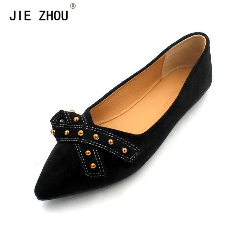 

Sring Summer Casual Shoes Woman Flats Pointed Toe Women's Shoes Moccasins Ballet Flats Flat Shoes Ballerina Loafers