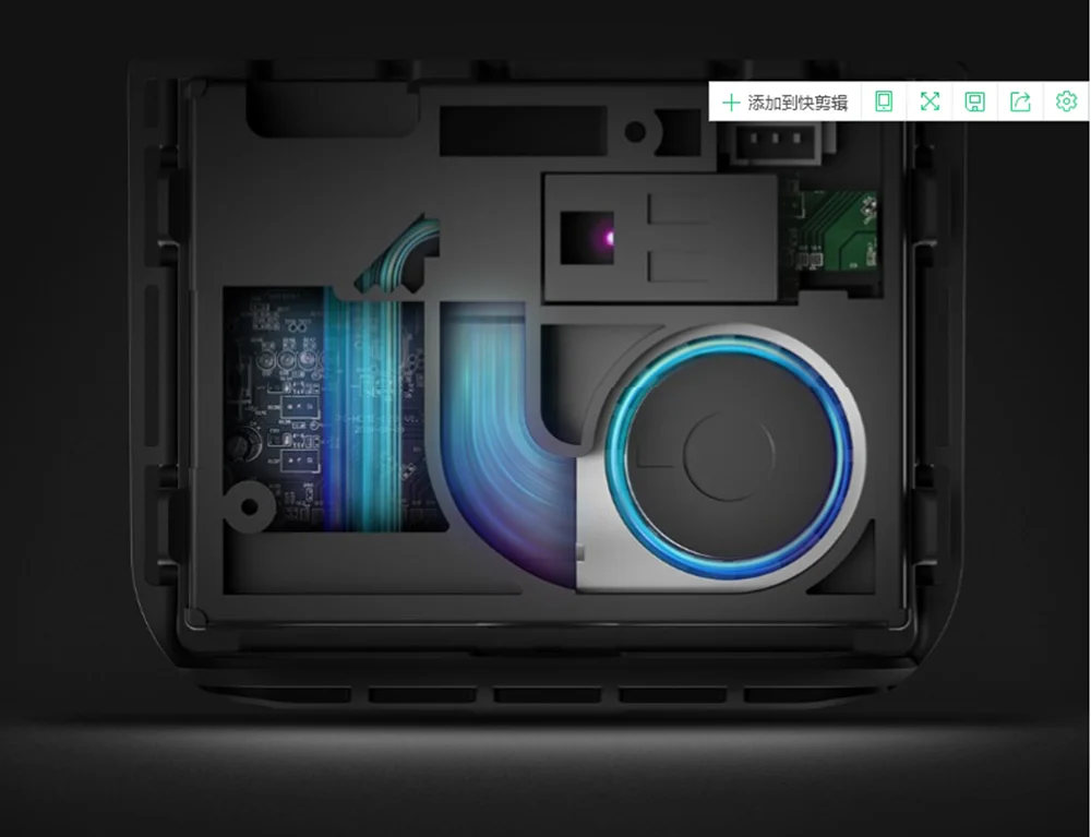 Xiaomi Mijia Mi PM2.5 детектор воздуха Портативный чувствительный Mijia тестер качества воздуха светодиодный Экран три-Цвет цифровой индикатор