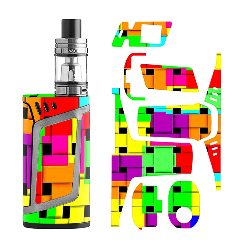 Крутой дизайн для Smok Alien 220 Обложка чехол W комплект наклеек-0030 | Электроника