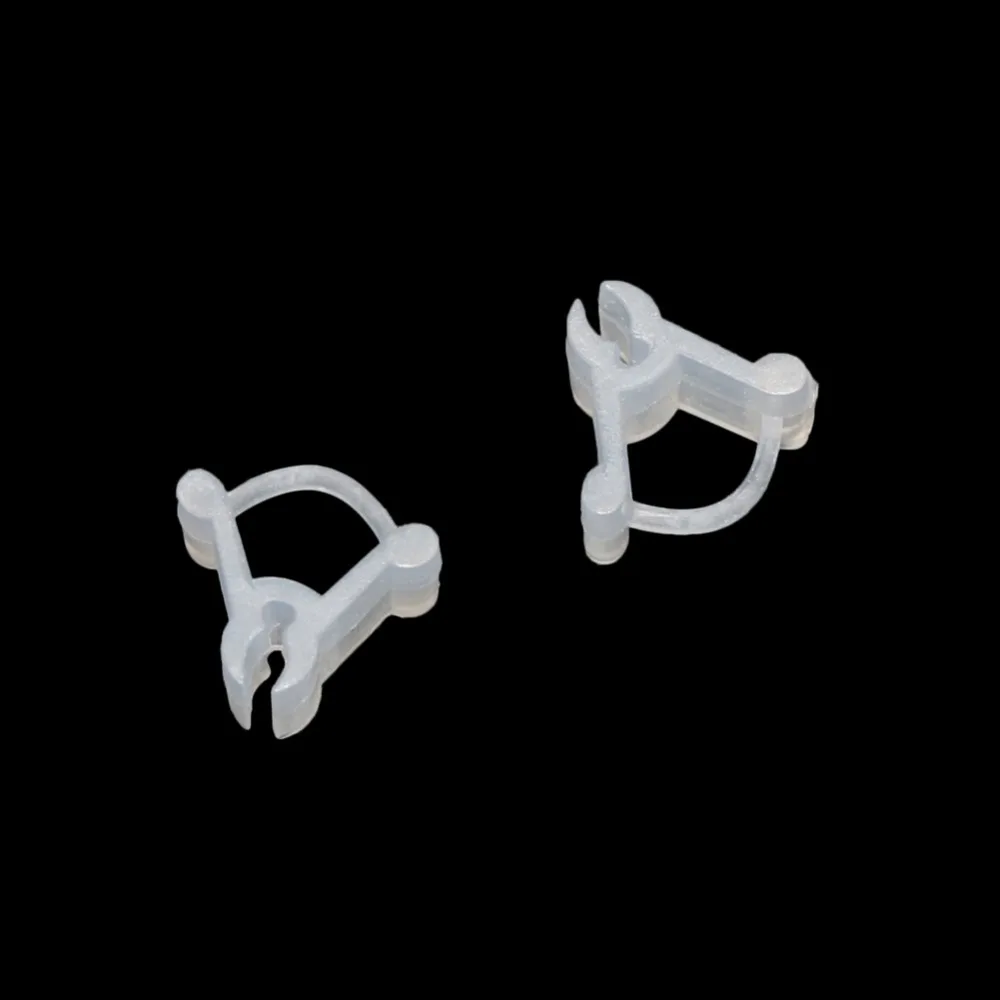 100 Pcs Plant Vine Fixed Clip Garden Planting Tool Plastic Grafting Retaining Clips Greenhouse Plant Vegetables Cultivation Tool
