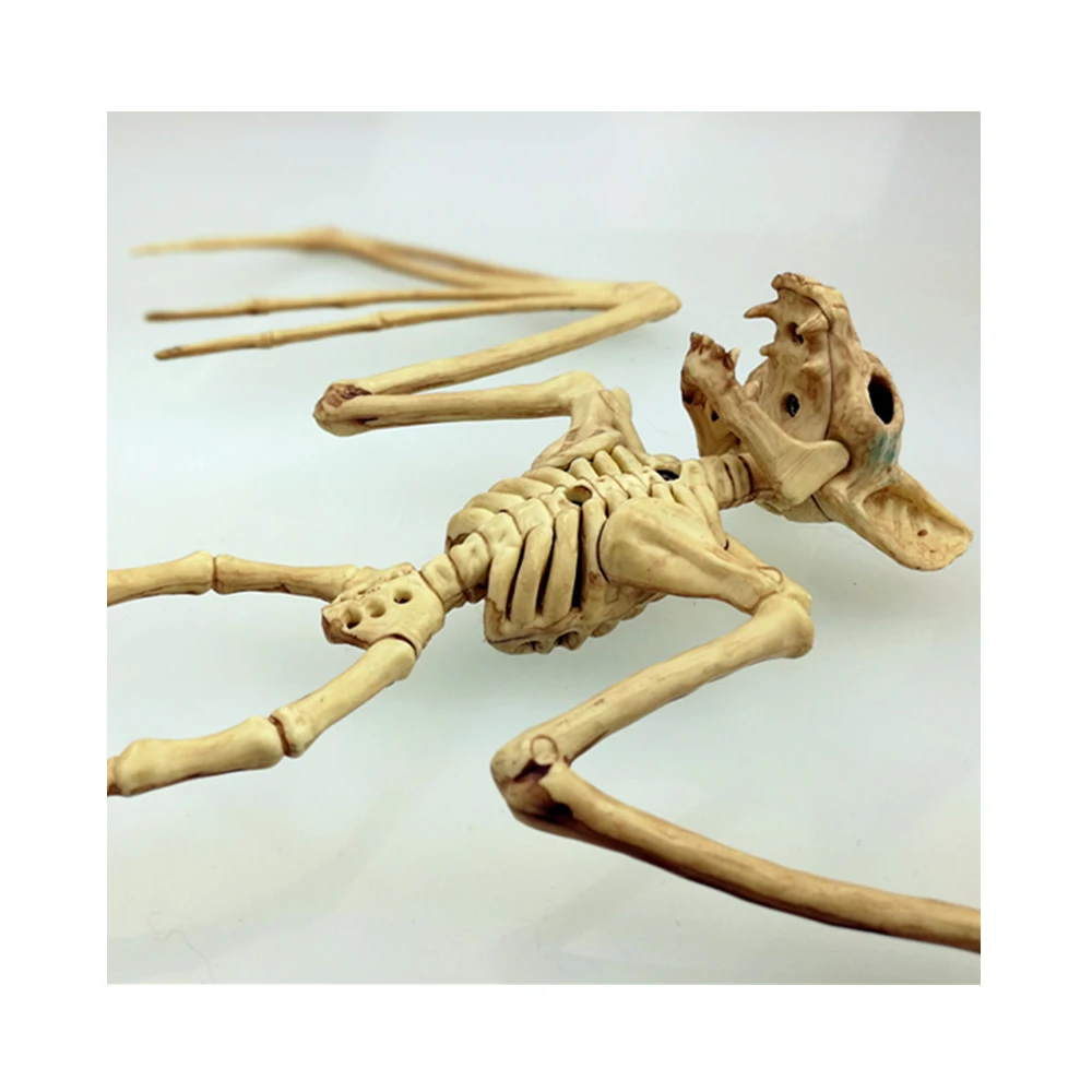 Жуткий скелет летучая мышь ужас бонез Хэллоуин сцена Вечеринка страшный Декор реквизит