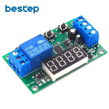 

DC 5V/12V/24V 5A YYC-2S Adjustable LED Delay Relay Module Delay Timer Control Switch Board