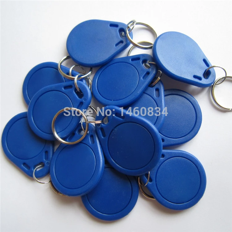 

100Pcs/lot 13.56Mhz ISO15693 I.CODE 2 NFC Tags Keyfobs ICODE SLI/SLIX