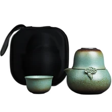 TANGPIN японская керамика чайник Gaiwan чашки ручной работы портативный дорожный чайный набор с сумкой