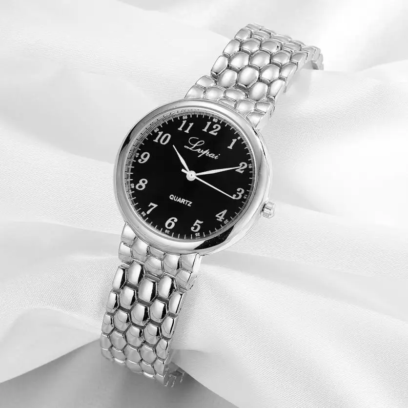 LVPAI модные женские часы-браслет элегантные женские Стразы Кварцевые часы Женские Роскошные Аналоговые наручные часы из нержавеющей стали# LH - Цвет: As Show
