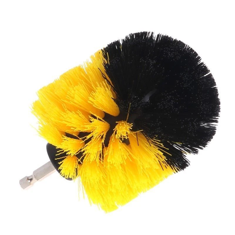 Buy 1pcs Drill Cleaning Brush Round Brush Head Power