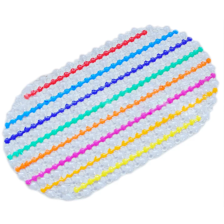 Bath Rainbow Mat Anti slipin Bath Mats from Home & Garden on