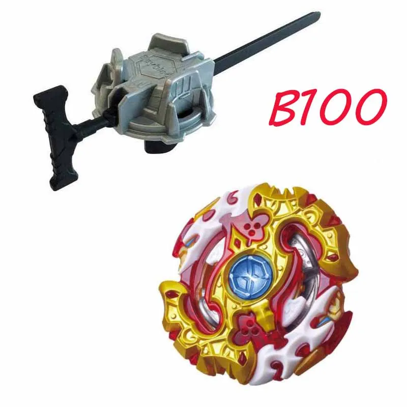 Beyblade Burst игрушки B-117 B-115 с пусковой установкой детский подарок Toupie Bayblade burst Металл Fusion Бог волчок Bey Blade лезвия - Цвет: B-100 No box