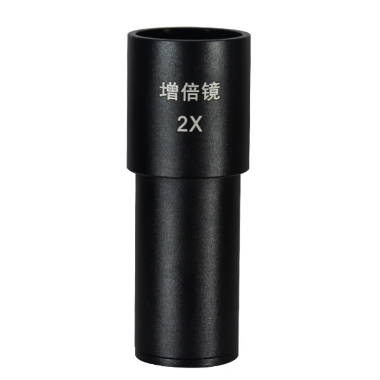 2X Relay Magnification Barlow Lens Eyepiece Mount 23.2mm Biological