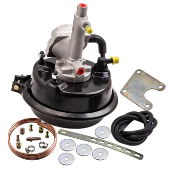 

Universal VH44 Remote Brake Booster & Bracket Mounting for Ford Fairlane Falcon XP XR XT for 4 wheel Drum Brake Models 180mm