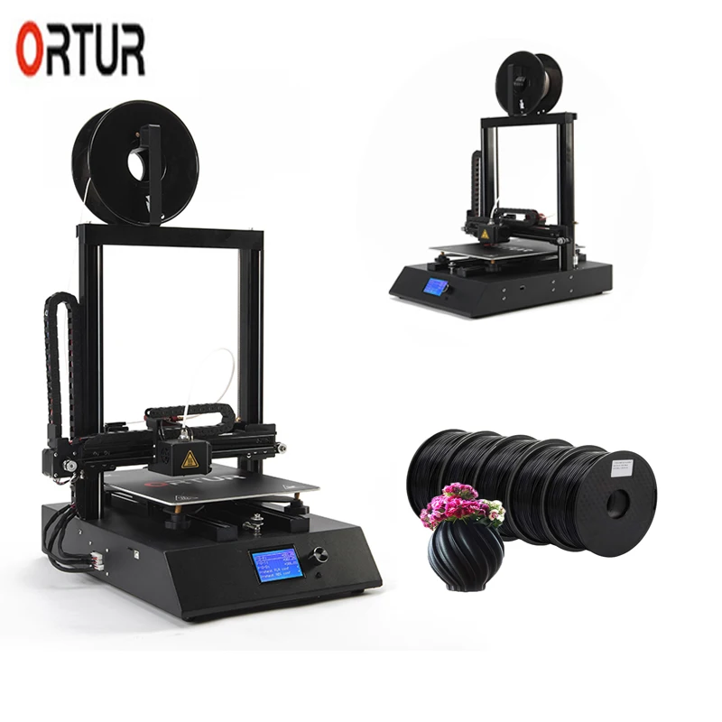 

2019 New 260*310*305MM Ortur 4 3D Printer with Auto Leveling Resuming Printing Filament Sensor Linear Guide Rail impresora 3d