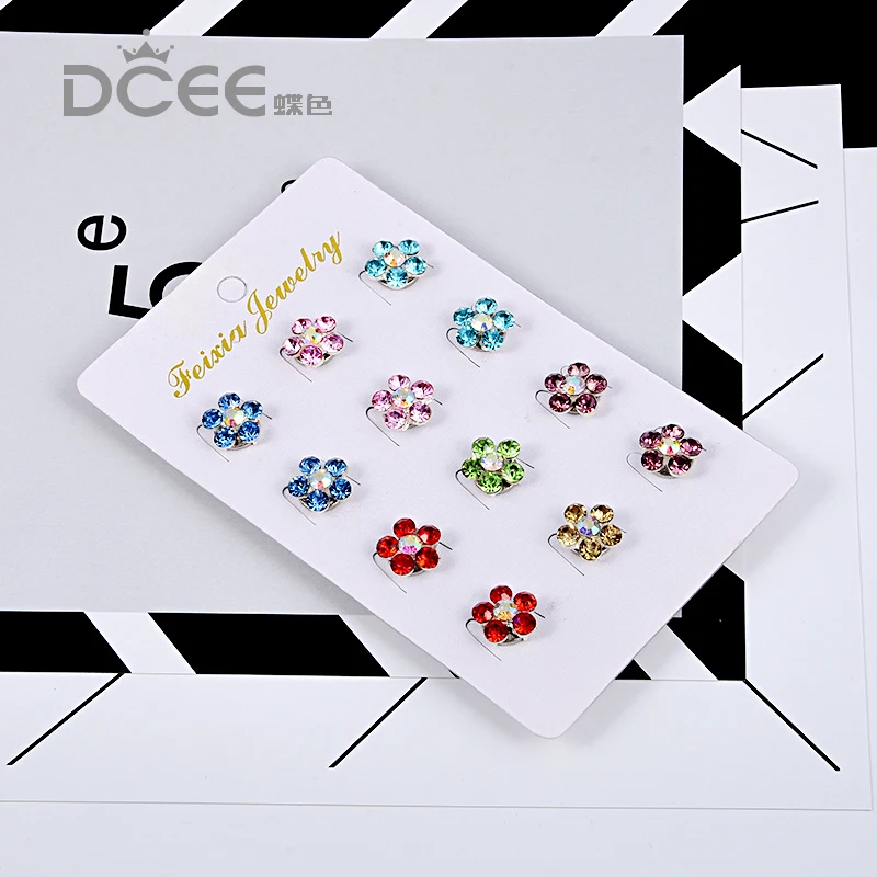 Hijab Pins Acrylic Muslim Brooches Wholesale 12PCS Brooch Pin