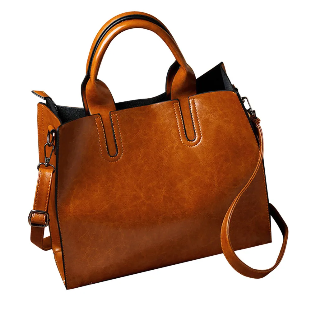 

Leather Handbags Big Women Bag High Quality Casual Female Bags Trunk Tote Spanish Brand Shoulder Bag Ladies Large Bolsos