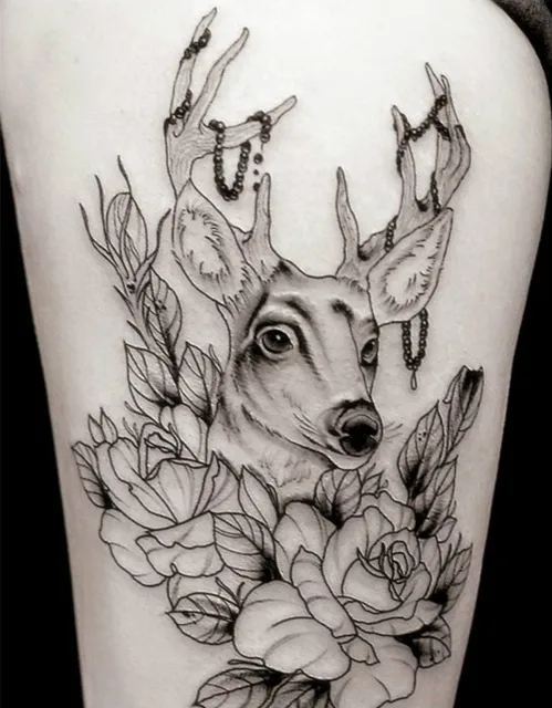 Body Art 3D Waterproof Temporary Tattoo Stickers Cool Men Woman 19x12cm Body Art 3D Waterproof Temporary Tattoo Stickers Cool Men Woman 19x12cm