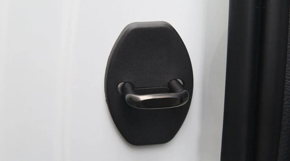 8 шт. для VW Polo Jetta Golf Passat Tiguan Крышка замка двери ограничительная фиксатор шарнир защитный чехол Комплект пряжки