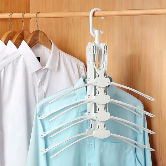 Multi layers Folding Clothes Hanger Airer 360 Rotation Hanging Laundry