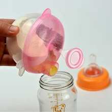 Портативный молочная бутылка для воды контейнер миска для кормления малышей для малыша, ребенка, новорожденного Кормление хранения аксессуары