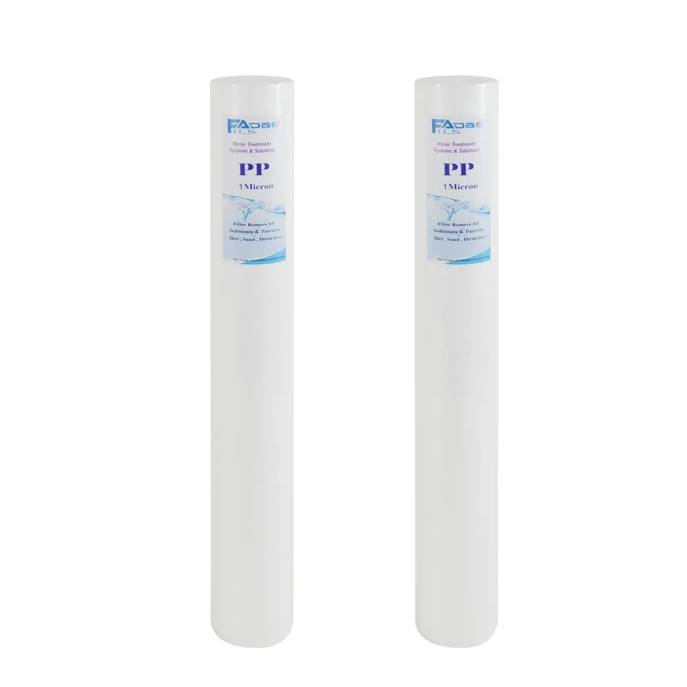 

20" x 2.5" Sediment Whole House Water Filter Cartridges (2 pack )