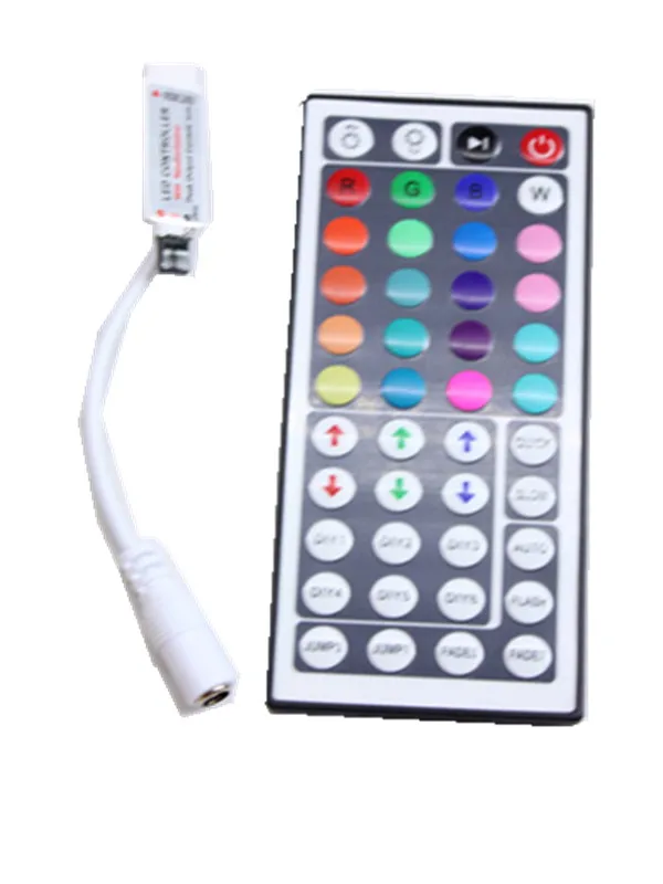 

1/2/5/10/20pcs 44Keys 6A RGB controller IR Remote Controller with RGB Port for RGB 5050 3528 5730 Strip light