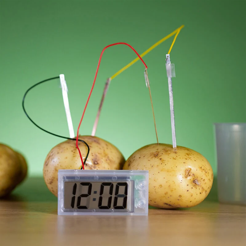 Potato clock. Potato clock
