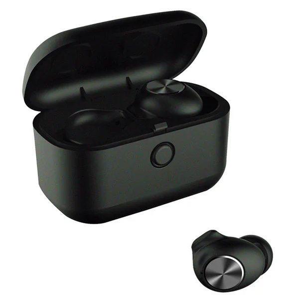 CBAOOO новые L18 TWS мини беспроводные Bluetooth наушники гарнитуры с зарядным устройством гарнитура auriculares bluetooth inalambrico - Цвет: Черный