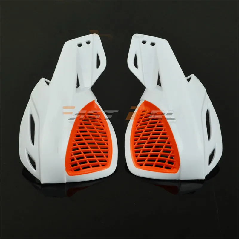 

white pro moto hand guard protection for KTM husqvarna CR CRF YZF KXF RMZ Kayo BSE MX Dirt Bike hand shiled motorcycle handguard