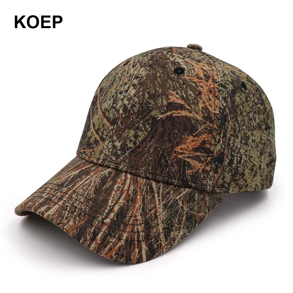 KOEP New Outdoor Jungle Fishing Baseball Hat Cap Man Camouflage