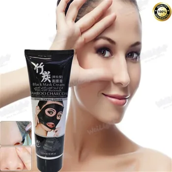 

Charcoal Black Mask Masque Points Noirs Cleansing purifying peeling off Black Head Facial Mask,Close Pore 120ml