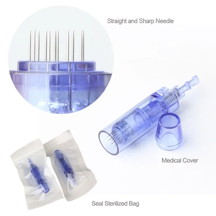 Cartucho de Agulha Microagulhas para Elétrica Cartucho de Caneta Lote 12 36 42 Pin 3d Micro Nano Rodada dr Tatuagem Agulhas 30 Pçs - 9 10 Agulha Microagulhas Para Elétrica Dr Cartucho de Caneta Tatuagem agulhas