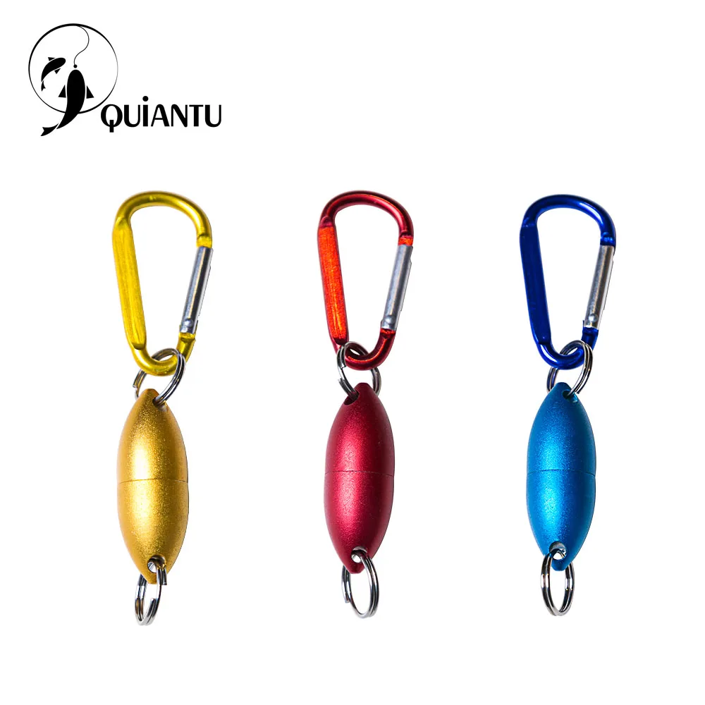 

QUIANTU Strong Train Release Magnetic Fishing Lanyards Ropes Net Gear Release Lanyard cable Pull 4KG For Fly fishing tackle tool