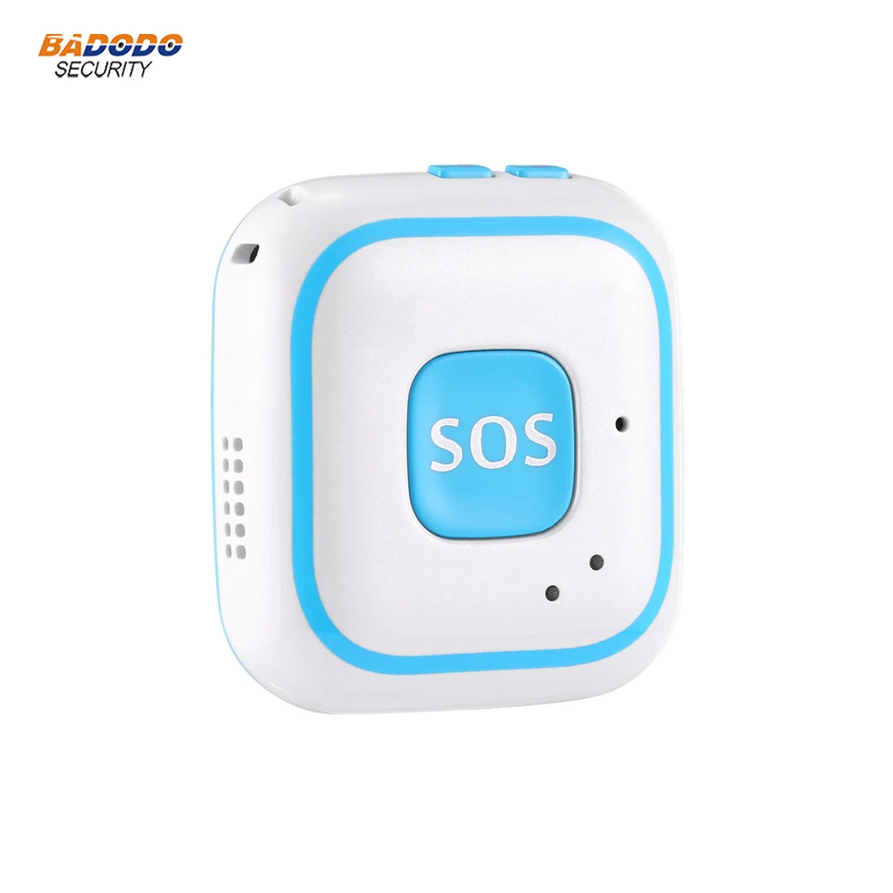 GSM GPRS Elderly Senior SOS Button Emergency Alarm V28 Fall Alarm Real-time Tracking Two Way Talking Geo-fence