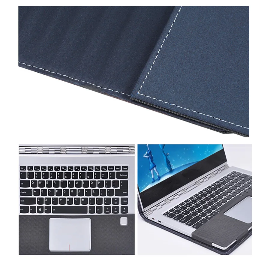 Съемный чехол для Lenovo Yoga 5 Pro 13 9 ''Tablet Laptop Sleeve из искусственной кожи защитный 910
