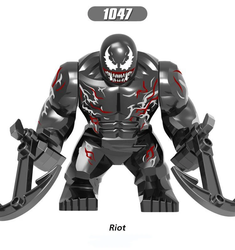 6pcs/lot Compatible Legoing Marvel Agent Venom Carnage Anti-venom Riot Figurines Set 2019 New Venom Figures Construction Toys 6pcs/lot Compatible Legoing Marvel Agent Venom Carnage Anti-venom Riot Figurines Set 2019 New Venom Figures Construction Toys
