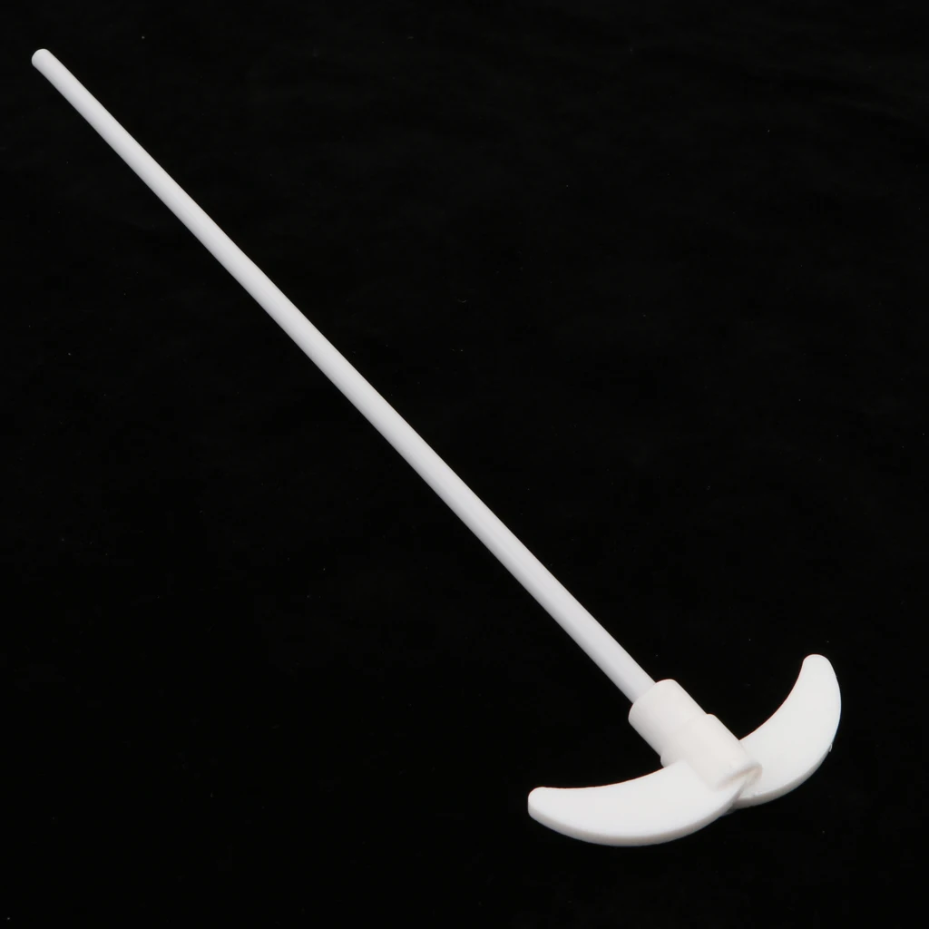 350*80mm Stirring Rod for Electric Overhead Stirrer Mixer Shaft w/ Paddle Laboratory Experiment Accs