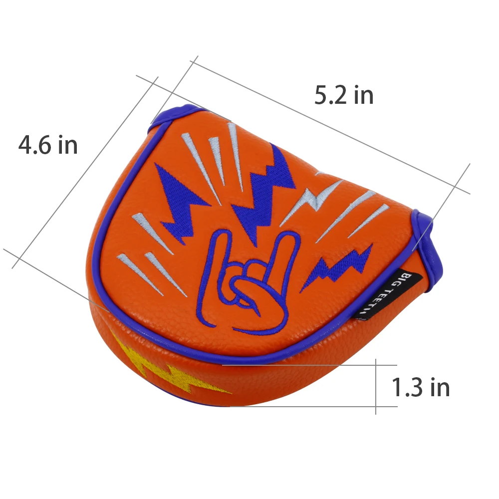 Большие зубы Универсальный Гольф клуб головные уборы водителя/фарватера/Hybrid/Rock