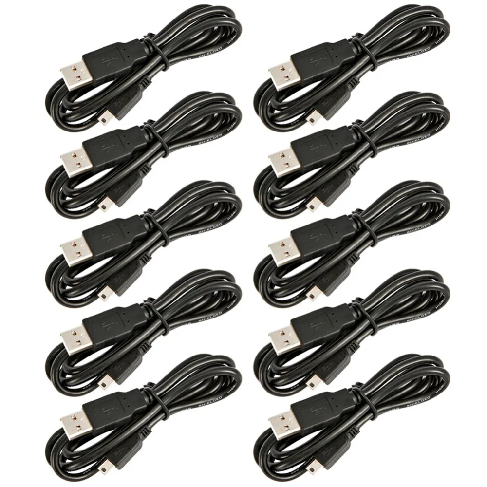 

ALLOYSEED 10Pcs/Lot USB Charger Cable For PS3 Controller Power Charging Cord For Sony PlayStation 3 PS 3 Gampad Game Accessories